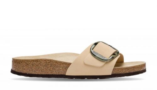 Birkenstock Madrid Big Buckle Almond Narrow Fit svetlohnedé 1018698