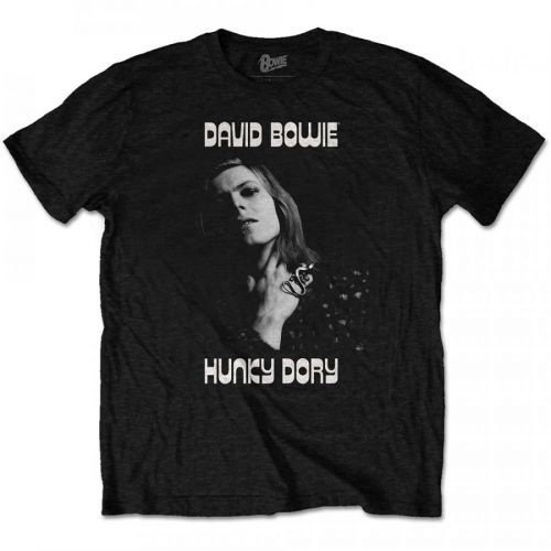 David Bowie - Tričko Hunky Dory 1 - Muž, Unisex, Čierna, S
