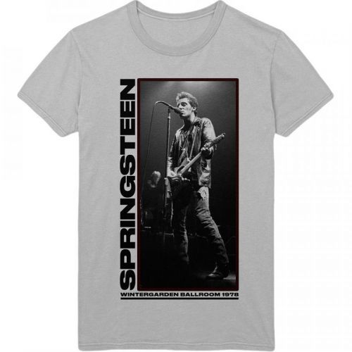 Bruce Springsteen - Tričko Wintergarden Photo - Muž, Unisex, Šedá, XL