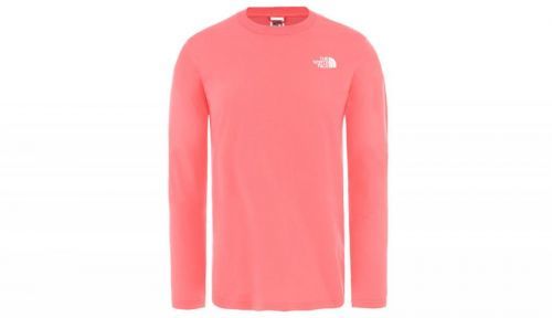 The North Face M L/S Easy Tee ružové NF0A2TX1HBV
