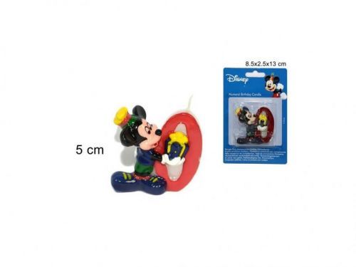 Sviečka číslica 0 Disney