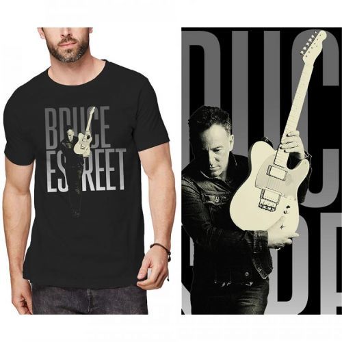 Bruce Springsteen - Tričko Estreet - Muž, Unisex, Čierna, S