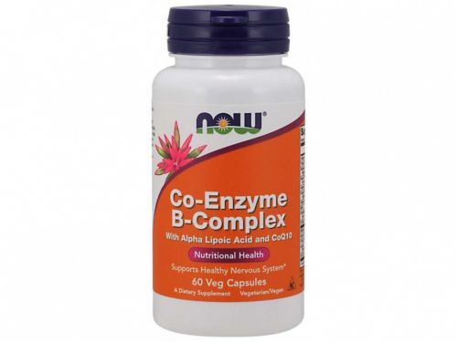 Now foods co-enzyme b-complex 60 kapsúl