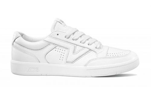 Vans Leather Lowland CC Shoes biele VN0A4TZYOER
