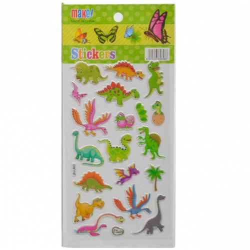 Nálepky Make Stickers - dinosaury