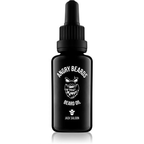 Angry Beards Jack Saloon olej na bradu 30 ml
