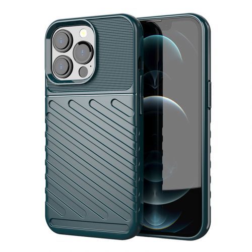 Odolné puzdro Thunder pre Apple iPhone 13 Pro - Zelená KP12025