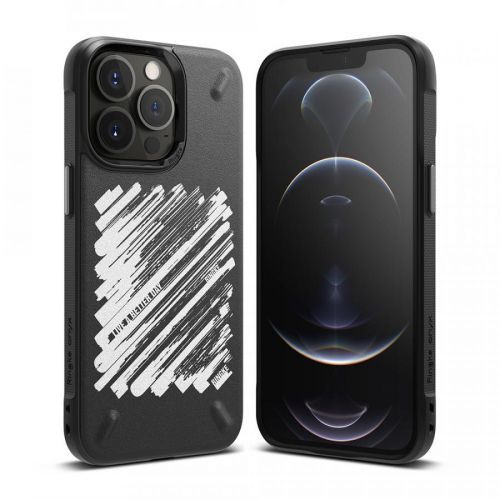 Ringke Onyx puzdro Paint pre - Apple iPhone 13 Pro - Čierna KP12205
