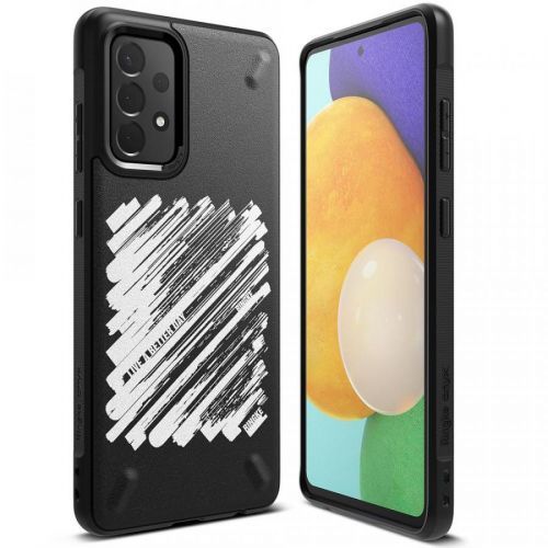Ringke Onyx puzdro Paint pre - Samsung Galaxy A72 4G - Čierna KP12218
