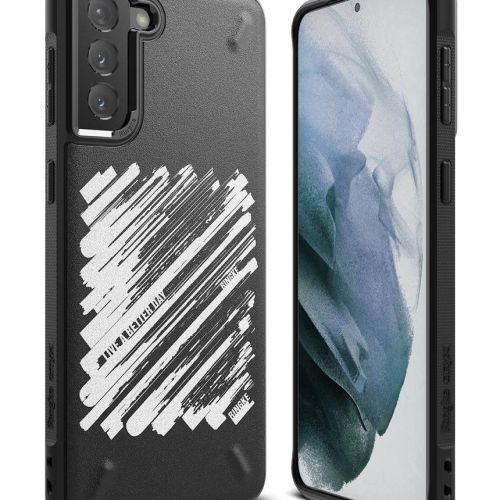 Ringke Onyx puzdro Paint pre - Samsung Galaxy S21 Plus 5G - Čierna KP12220