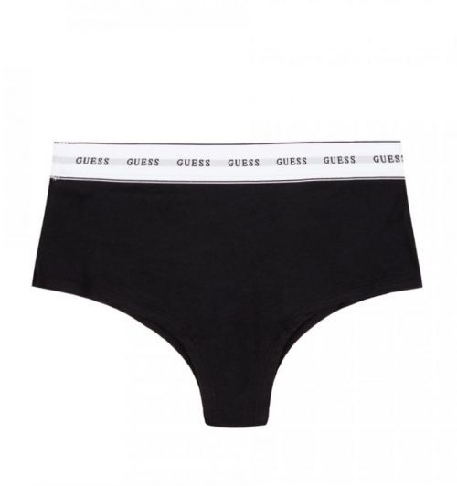 GUESS - organic cotton čierne francúzske nohavičky