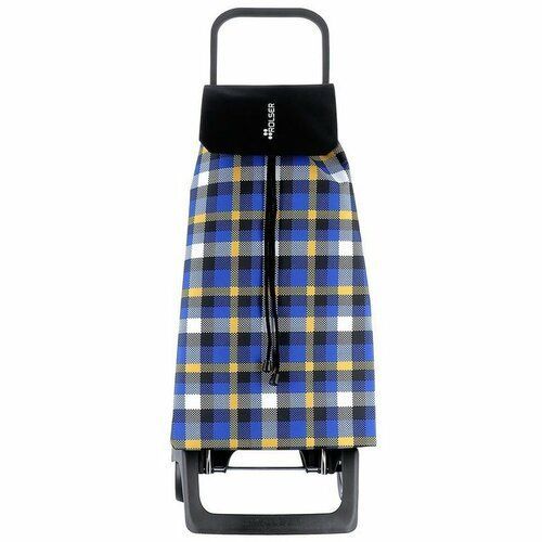 Rolser Nákupná taška na kolieskach Jet Scottish Joy, čierna