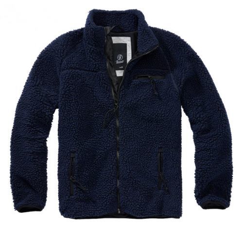 Bunda fleecová Brandit Teddyfleece - navy, XL