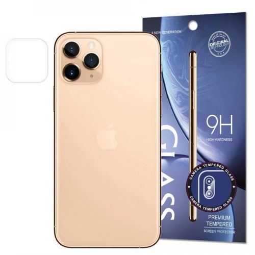 Ochranné sklo na kameru 9H pre Apple iPhone 11 Pro/iPhone 11 Pro Max - Transparentná KP12275