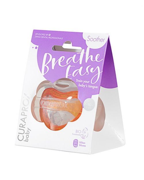 Curaprox Cumlík Baby 7-18 mes./7-10kg oranžový