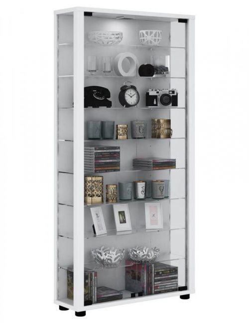 Vitrína Lumo Maxi, biela