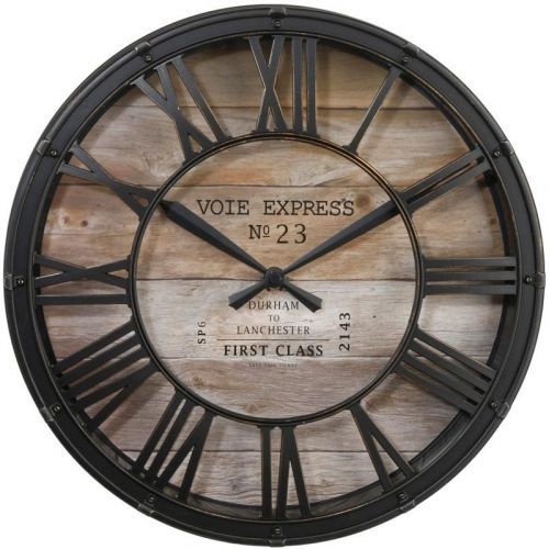 Nástěnné hodiny Voie Express 39 cm