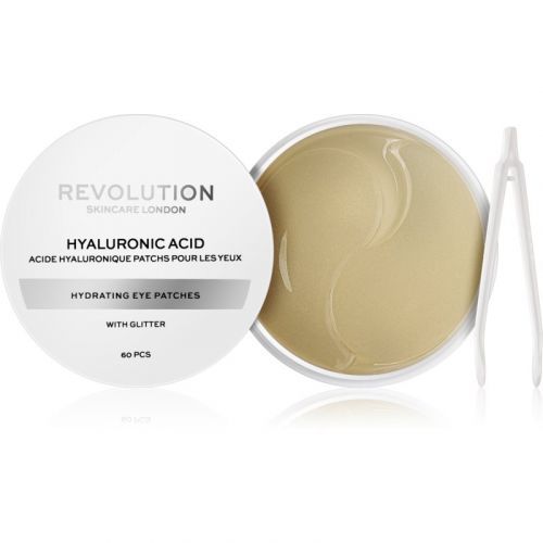 Revolution Skincare Hyaluronic Acid hyalurónové hydratačné obklady na oči 60x1 ks