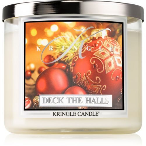 Kringle Candle Deck The Halls vonná sviečka 411 g