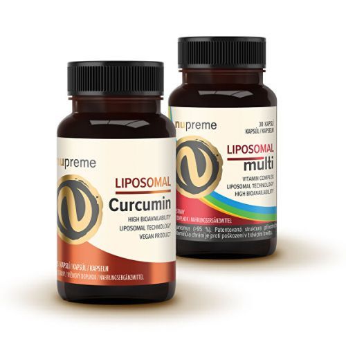 Nupreme Liposomal Curcumin + Liposomal Multi 2 x 30 kapsúl