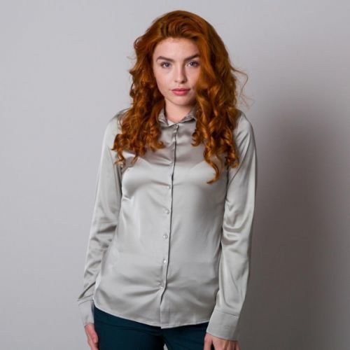 Košeľa s dlhým rukávom Willsoor Vzor 13206