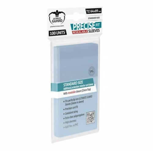 Ultimate Guard Obaly na karty Ultimate Guard Precise-Fit - Resealable 100 ks