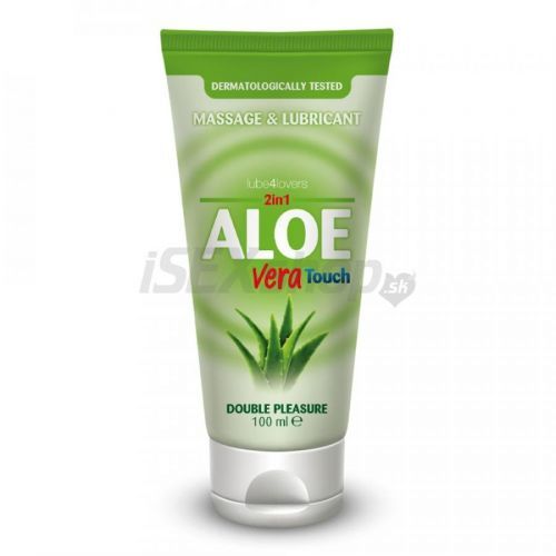 Aloe Vera Touch 2v1 masážny lubrikačný gél 100 ml