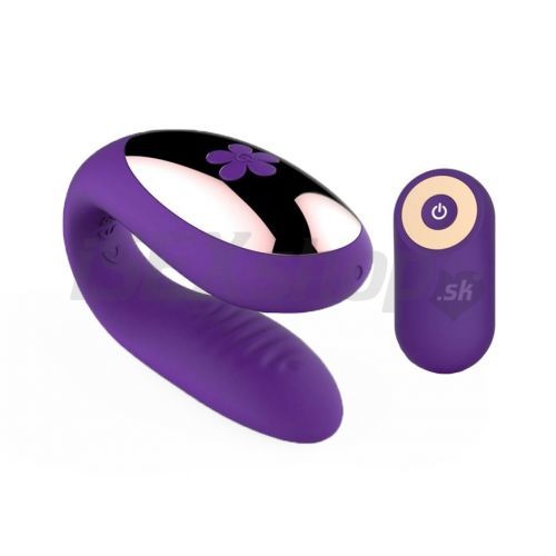 Love Nest fialový vibrátor pre pár