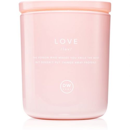 DW Home LOVE Peony Apple vonná sviečka 264 g
