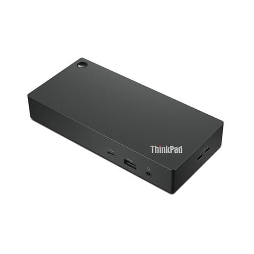 Lenovo ThinkPad USB-C Dock - 90W (2x DP, 1x HDMI, RJ45, 3x USB 3.1, 2x USB 2.0, 1x USB-C, adapter) pripojit max. 2x LCD 40AY0090EU