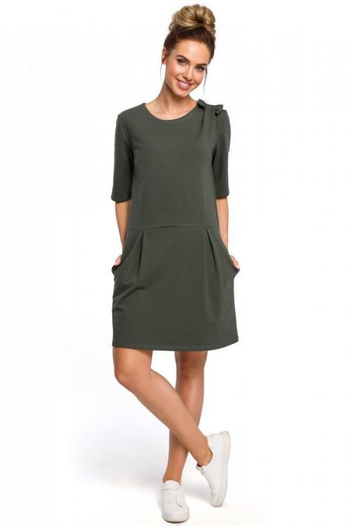 Made Of Emotion Dress M422 Military Green L