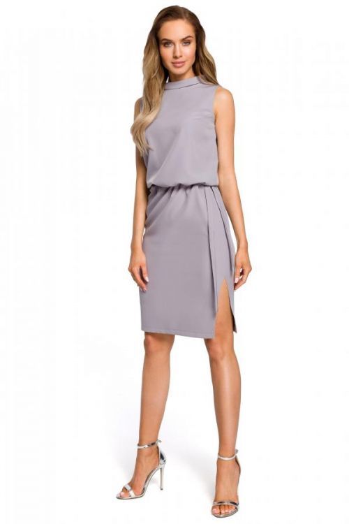 Made Of Emotion Dress M423 Grey L
