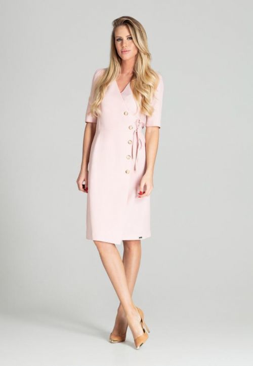 Figl Dress M703 Pink S