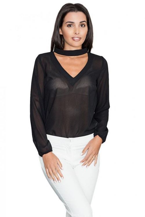Figl Blouse M543 Black S
