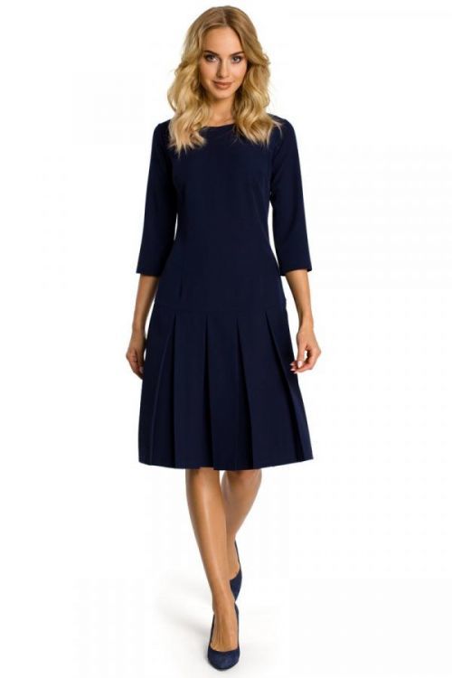 Made Of Emotion Dress M336 Navy Blue L