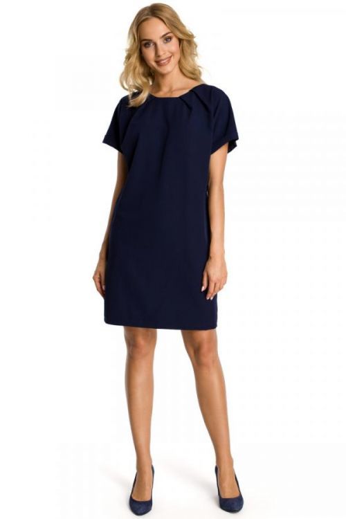 Made Of Emotion Dress M337 Navy Blue L