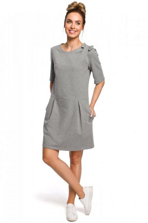 Made Of Emotion Dress M422 Grey L