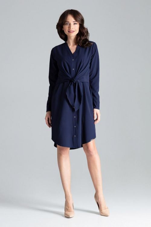 Lenitif Dress L031 Navy S