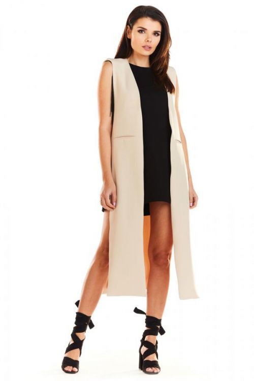 Awama Vest A280 Beige S / M