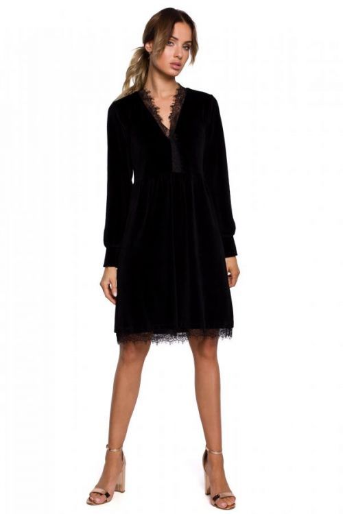 Made Of Emotion Dress M563 Black L