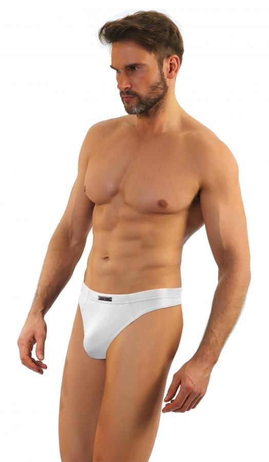 Sesto Senso Men Bold Thongs Comix White M