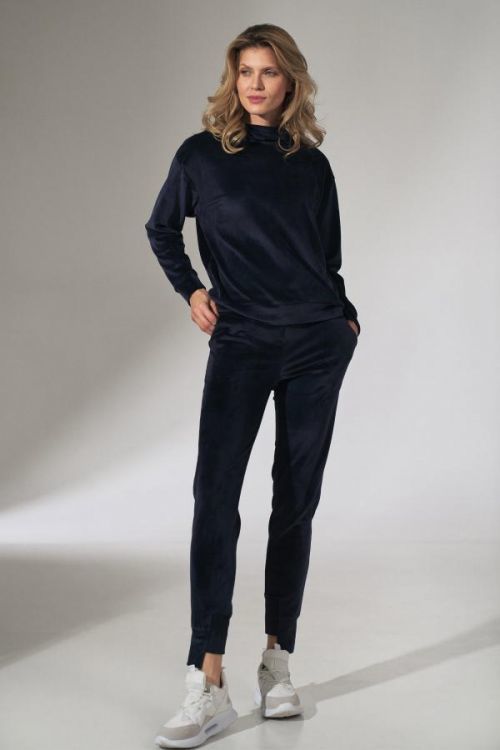Figl Pants M746 Navy Blue S