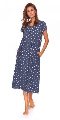 Doctor Nap Nightshirt Tm.4119. Deep Blue S