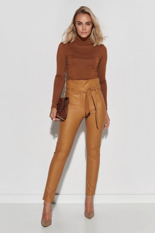 Makadamia Pants M616 Camel 36 ťava