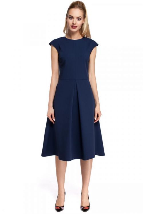 Made Of Emotion Dress M296 Navy Blue L