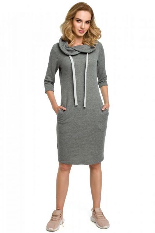 Made Of Emotion Dress M391 Grey L