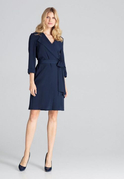 Figl Dress M680 Navy S