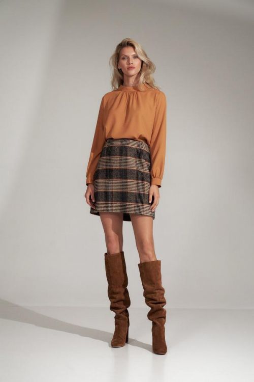 Figl Blouse M730 Brown S