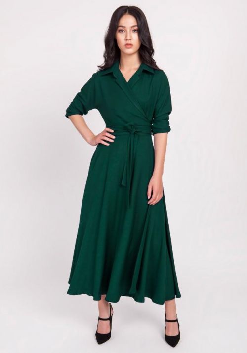 Lanti Dress Suk172 Green 34