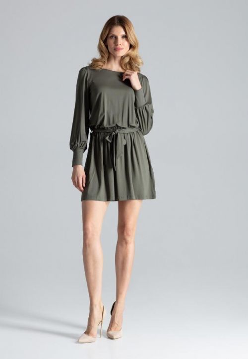 Figl Dress M576 Olive Green S / M